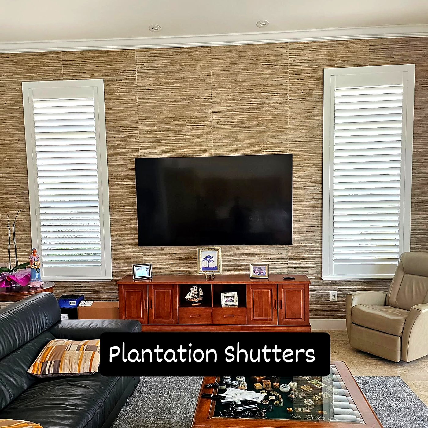 Custom closet or shutter detail