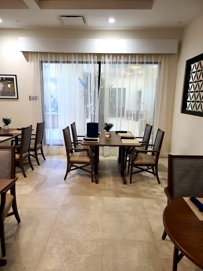 Custom draperies dining room arch windows